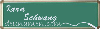 Kara Schwang Visitenkarte